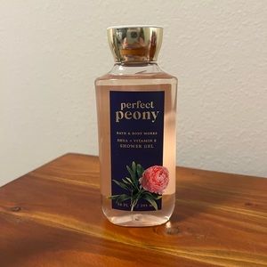 Bath & Body works perfect peony shower gel!